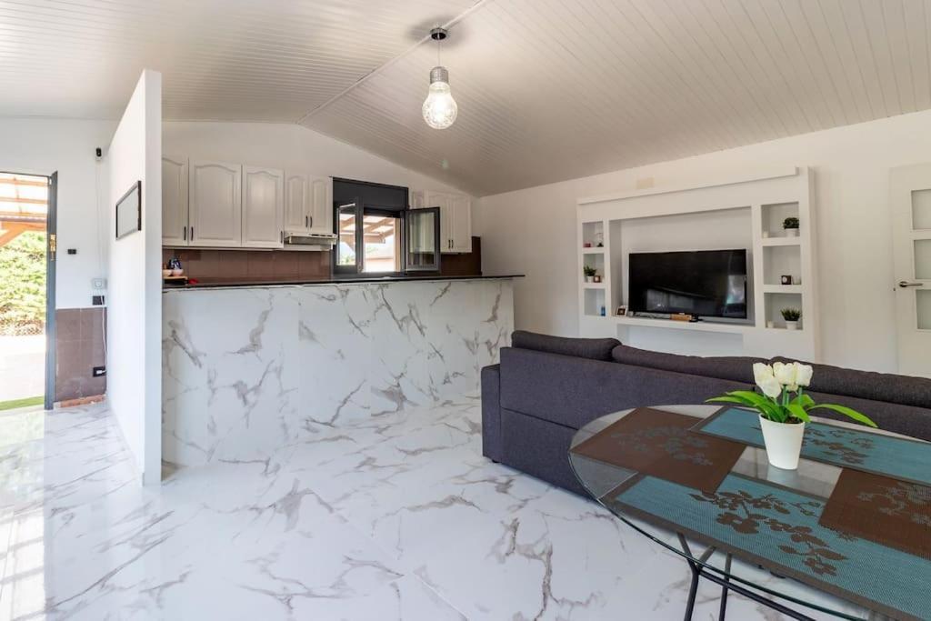 Casa Rural Con Piscina Privada, Barbacoa, Wifi Y Parking Incluido Viloví de Oñar Esterno foto